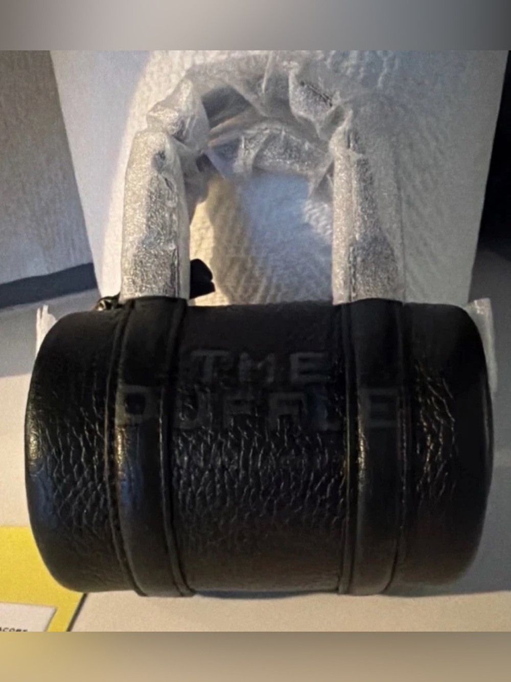 Marc Jacobs Black Mini Barrel Bag
